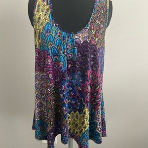Colorful Paisley Women's Top